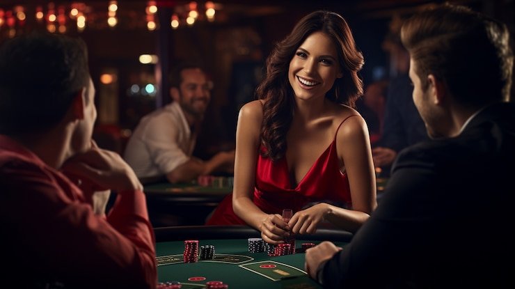 Live blackjack interface on mobile phone with betting controls overlay